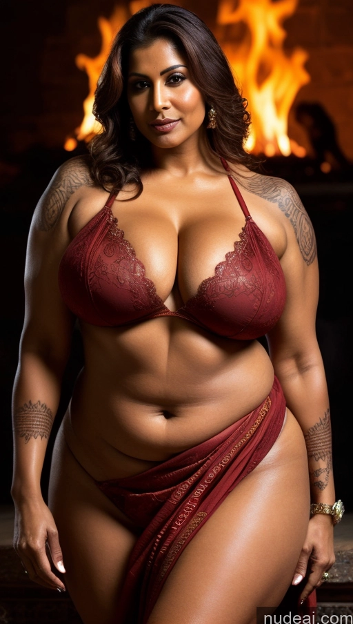 related ai porn images free for Milf Huge Boobs Beautiful Tattoos Big Ass Thick Big Hips Tall Dark Skin 60s Seductive Indian Close-up View Cleavage Detailed Sexy Face Hell Sari Ginger Soft + Warm Muscular Abs
