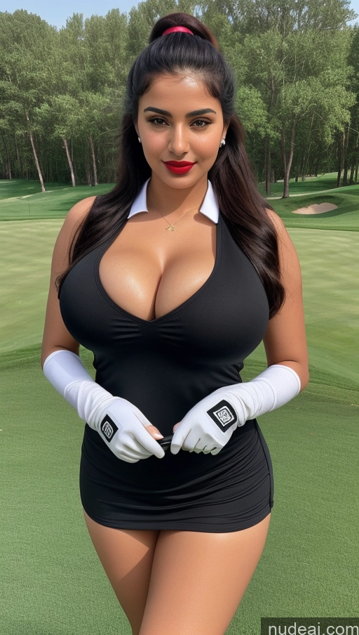 related ai porn images free for Woman One Busty Perfect Boobs Lipstick Perfect Body 18 Black Hair Ponytail Arabic Golf Gloves