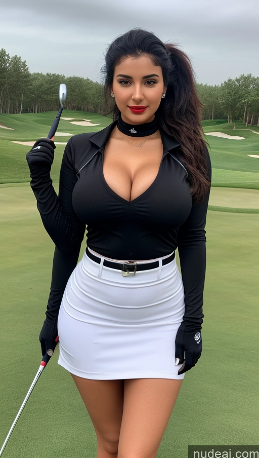 related ai porn images free for Woman One Busty Perfect Boobs Lipstick Perfect Body 18 Black Hair Ponytail Arabic Golf Gloves