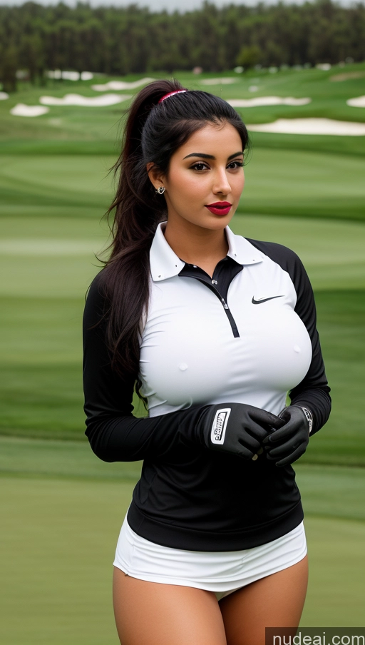 related ai porn images free for Woman One Busty Perfect Boobs Lipstick Perfect Body 18 Black Hair Ponytail Arabic Golf Gloves