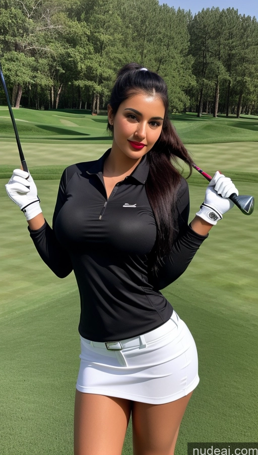 related ai porn images free for Woman One Busty Perfect Boobs Lipstick Perfect Body 18 Black Hair Ponytail Arabic Golf Gloves