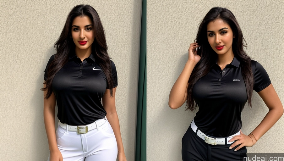 related ai porn images free for Woman One Busty Perfect Boobs Perfect Body Lipstick 18 Sexy Face Black Hair Ponytail Arabic Front View Golf Detailed