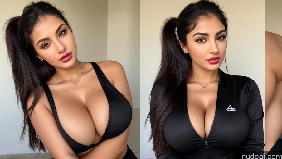 related ai porn images free for Woman One Busty Perfect Boobs Perfect Body Lipstick 18 Sexy Face Black Hair Ponytail Arabic Front View Golf Detailed