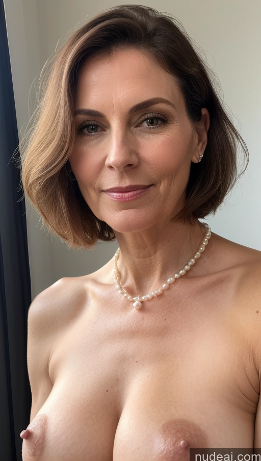 related ai porn images free for Milf Beautiful Perfect Body Bobcut Czech Skin Detail (beta) Fairer Skin Brunette Busty 50s Pearl Jewelry Sexy Face