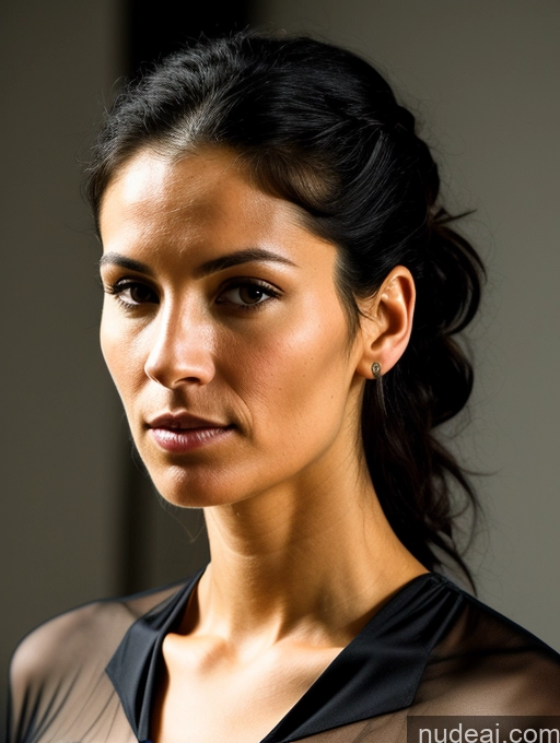 related ai porn images free for Athlete Skinny 40s Serious Black Hair Messy White Close-up View Traditional Cleavage Transparent Dark Lighting Detailed