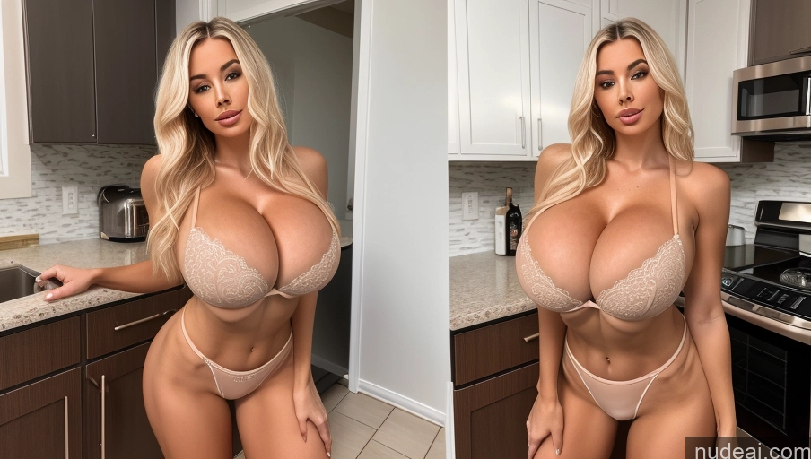 related ai porn images free for Bimbo Two 30s Huge Boobs Kitchen Small Ass Bra Partially Nude