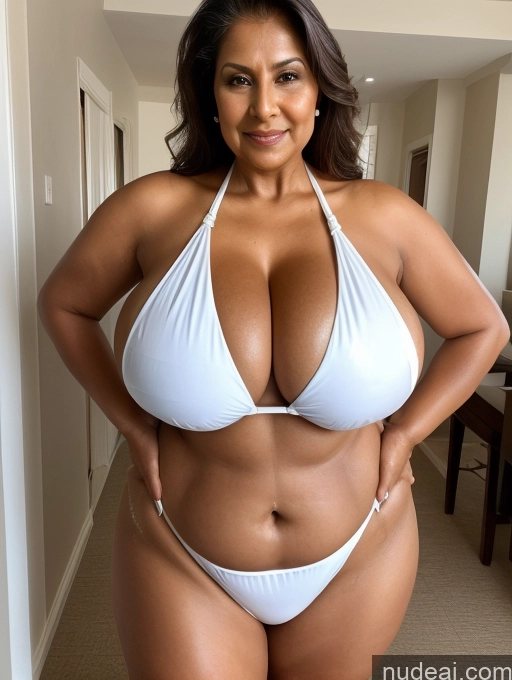 related ai porn images free for One Busty Huge Boobs Thick Tanned Skin Front View Microkini Thong Indian Sexy Face Maid 70s