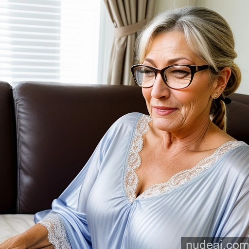 related ai porn images free for Milf Glasses 80s Orgasm Shocked Sexy Face Czech Nightgown Couch Ponytail