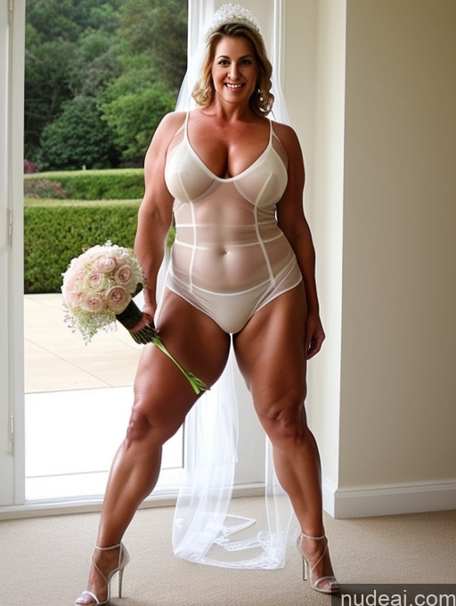 related ai porn images free for Milf Chubby Thick Muscular Wedding Transparent High Heels