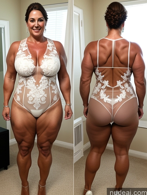 related ai porn images free for Milf Chubby Thick Muscular Wedding Transparent