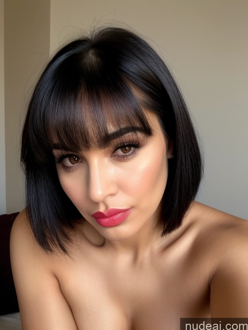 related ai porn images free for Persian Black Hair Bangs 40s Close-up View Detailed Pouting Lips