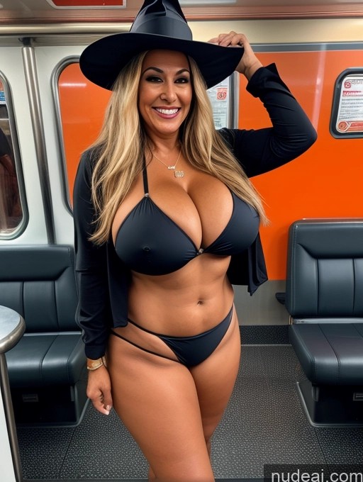 related ai porn images free for One Busty Huge Boobs Thick Tanned Skin Front View Microkini Thong Laughing Halloween Witch Latina Train Firefighter 70s