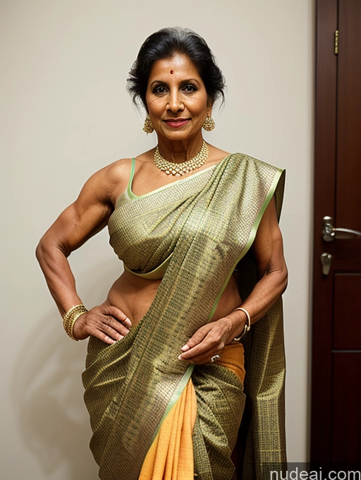 related ai porn images free for Milf Perfect Boobs Busty Muscular Abs Long Legs 70s Indian Film Photo Front View Bright Lighting Detailed Tanned Skin Sari