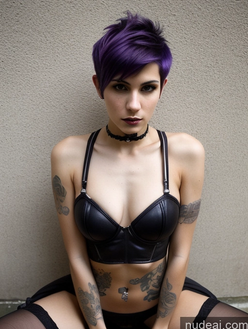 related ai porn images free for Front View Straddling Simple 18 Cyborg Beautiful Sexy Face White Skinny Small Tits Pubic Hair Purple Hair Goth Sad Pixie