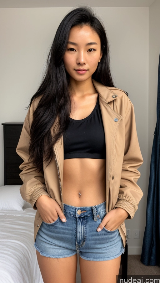 related ai porn images free for One 18 Black Hair Long Hair Asian Skin Detail (beta) Casual Detailed Bedroom Jacket Jeans Small Tits Small Ass Skinny