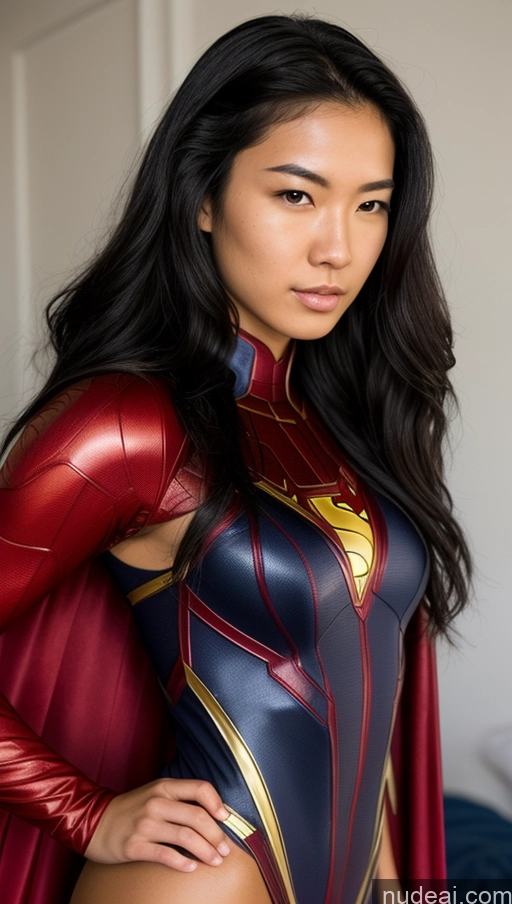 related ai porn images free for One 18 Black Hair Long Hair Asian Skin Detail (beta) Bedroom Front View Superhero Detailed Sexy Face