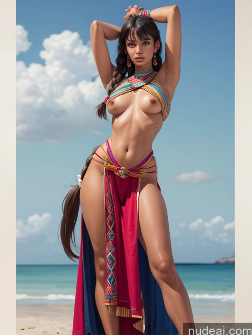 related ai porn images free for Tanned Skin Tanned Skin Native American Traditional Detailed Art By Boris Vallejo Boris Vallejo Art Style Bangs Bangs Long Hair Hungarian Topless Woman Breasts Tall Big Hips Straight Egyptian 50s T-pose Makima, Braided Ponytail