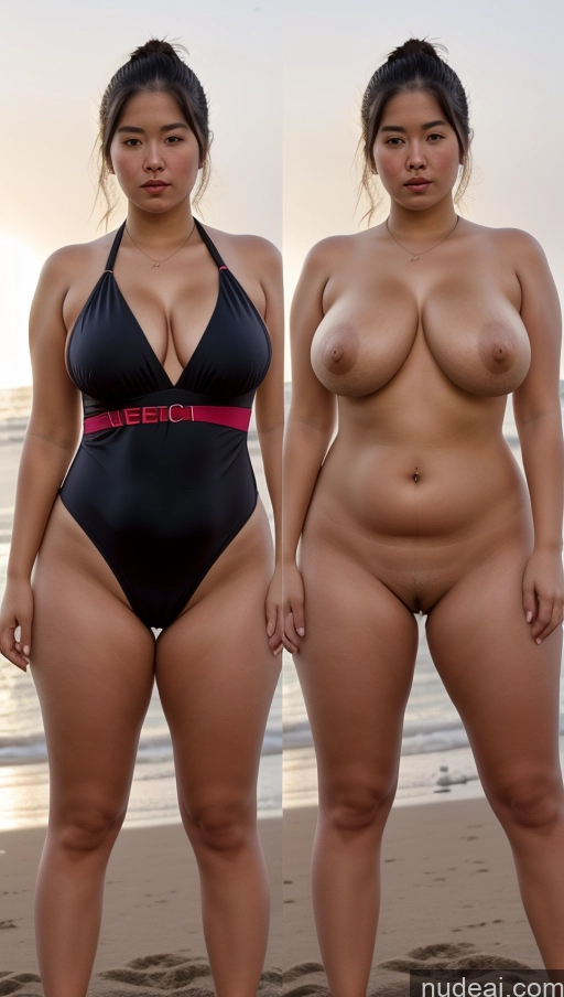 related ai porn images free for One Black Hair Film Photo Beach Cleavage Dark Lighting Front View Fat 18 Woman Busty Big Hips Short Serious Bobcut Japanese Jumping 60s One Piece Swimsuit Onoff