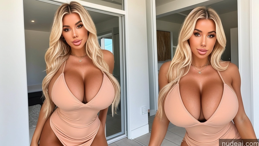 related ai porn images free for Bimbo Two Huge Boobs Tanned Skin Sundress