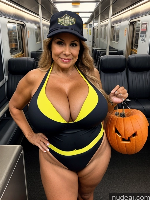 related ai porn images free for Milf One Busty Huge Boobs Thick Tanned Skin Front View Microkini Thong 70s Construction Worker Lumberjack Halloween Train Latina