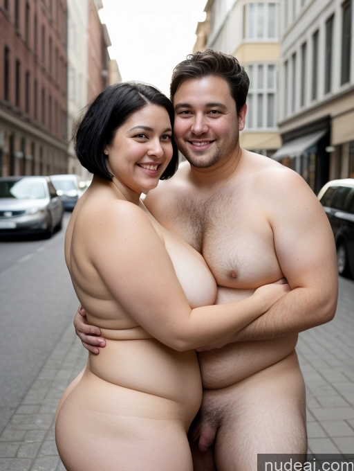 related ai porn images free for Woman + Man Huge Boobs Thick Chubby Fat Big Ass Big Hips Short 40s Happy Black Hair Short Hair White Fairer Skin Street Nude Pubic Hair