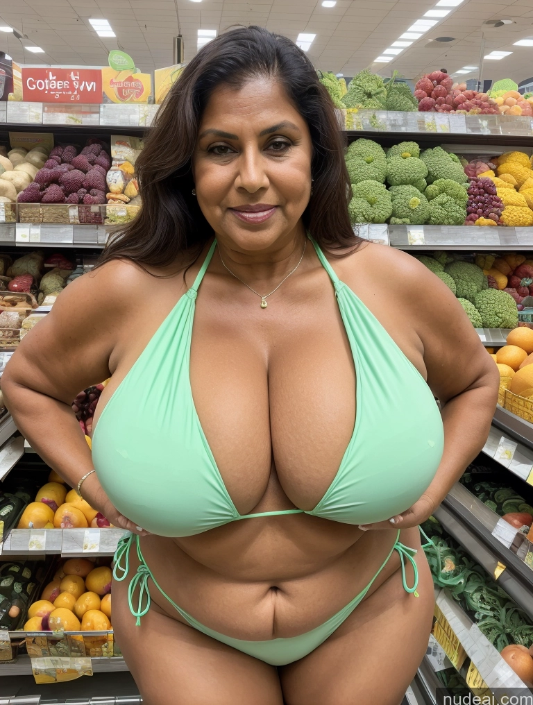 related ai porn images free for Milf One Busty Huge Boobs Thick Tanned Skin Microkini Thong Indian Grocery 70s