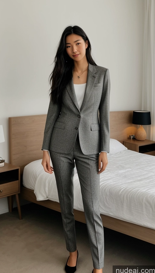 related ai porn images free for Detailed Skin Detail (beta) Asian 18 Messy Black Hair Skinny Beautiful Bedroom Suit