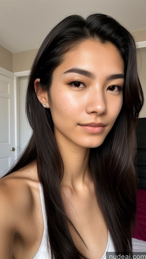 related ai porn images free for Detailed Skin Detail (beta) Asian 18 Messy Black Hair Skinny Beautiful Suit Bedroom