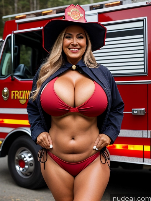 related ai porn images free for One Busty Huge Boobs Thick Tanned Skin 70s Front View Microkini Thong Latina Laughing Lumberjack Hat Witch Firefighter