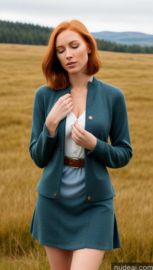 related ai porn images free for Beautiful Perfect Body Orgasm Ginger Bobcut Irish Skin Detail (beta) Meadow Dress Jacket Kilt Sweater Detailed Prayhands, Interlocked Fingers, Own Hands Together Sexy Face Deep Blue Eyes Dynamic View Woman