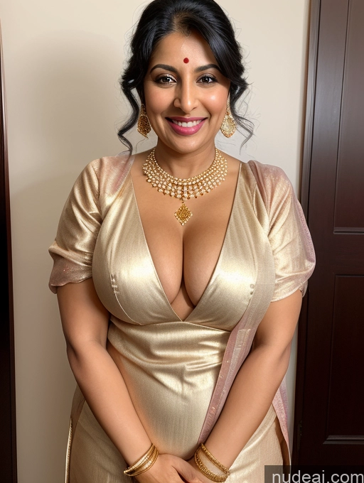 related ai porn images free for Woman Busty Happy Indian 60s Black Hair Gold Jewelry Jewelry Cleavage Salwar Partially Nude Diamond Jewelry Pearl Jewelry