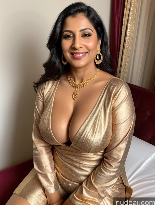 related ai porn images free for Woman Busty Happy Indian 60s Black Hair Gold Jewelry Jewelry Cleavage Salwar Partially Nude Diamond Jewelry Pearl Jewelry