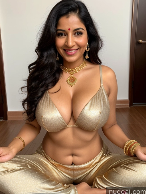 related ai porn images free for Woman Busty Happy Indian 60s Black Hair Gold Jewelry Jewelry Cleavage Salwar Partially Nude Diamond Jewelry Pearl Jewelry Yoga