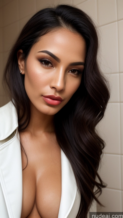 related ai porn images free for Perfect Boobs Skinny 20s Long Hair Front View Brazilian Woman One Bathroom Pouting Lips Skin Detail (beta) Trench Coat