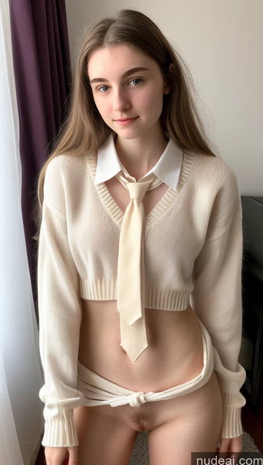 related ai porn images free for Short 18 Nude Pubic Hair Fairer Skin Sorority Shirt Tie Sweater Soft + Warm