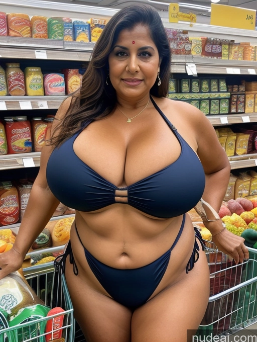 related ai porn images free for Milf One Busty Huge Boobs Thick Tanned Skin 80s Indian Grocery Microkini Thong