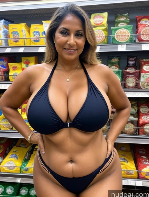 related ai porn images free for Milf One Busty Huge Boobs Thick Tanned Skin 80s Indian Grocery Microkini Thong