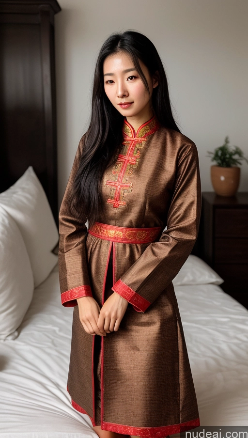 related ai porn images free for Detailed Skin Detail (beta) Chinese 18 Messy Black Hair Short Skinny Beautiful Small Tits Bedroom Dark Lighting Traditional Dress