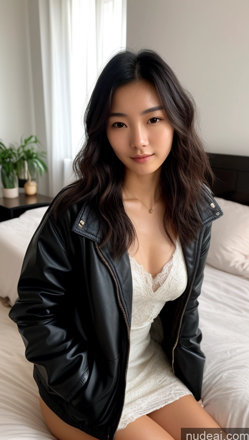 related ai porn images free for Detailed Skin Detail (beta) Chinese 18 Messy Black Hair Short Skinny Beautiful Small Tits Bedroom Dress Jacket