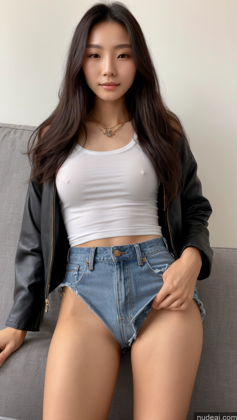 related ai porn images free for Detailed Skin Detail (beta) Long Hair Black Hair Short Skinny Perfect Body Beautiful Small Tits Small Ass Chinese 18 Model Couch Shirt Jacket Jeans Jewelry