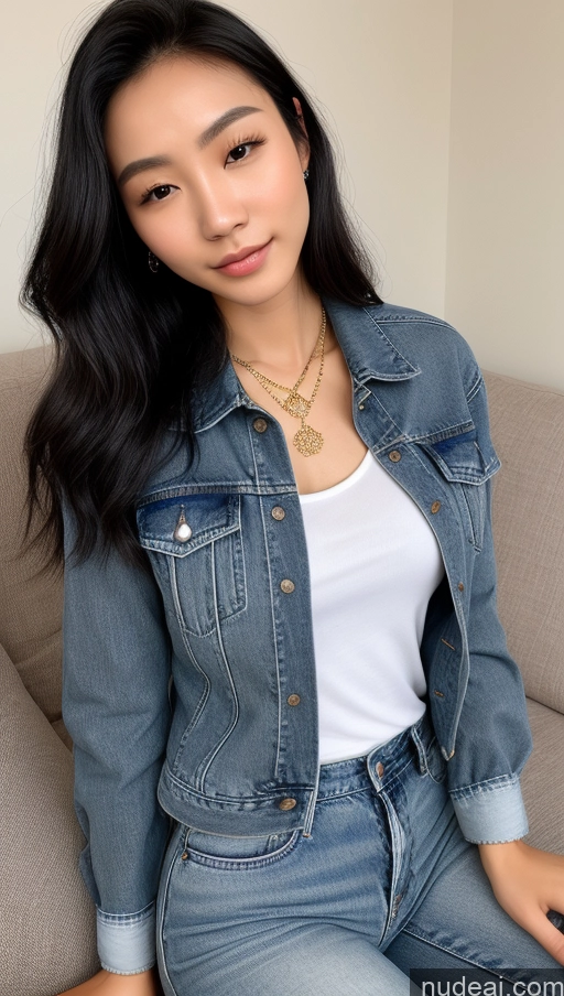 related ai porn images free for Detailed Skin Detail (beta) Long Hair Black Hair Short Skinny Beautiful Small Tits Chinese 18 Model Couch Shirt Jacket Jeans Jewelry
