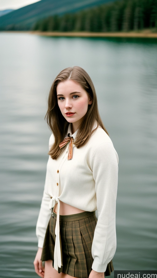 related ai porn images free for Traditional Sorority Shirt Tie Sweater Fairer Skin Lake Film Photo
