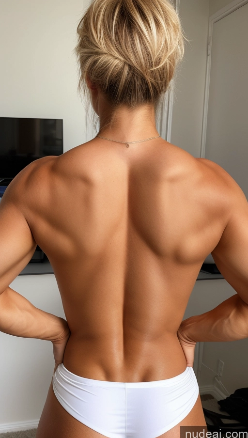 related ai porn images free for Perfect Boobs Beautiful Muscular Small Ass Skinny Tanned Skin 18 Athlete Blonde Shirt Back View