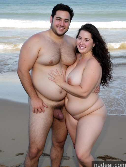 related ai porn images free for Huge Boobs Thick Chubby Fat Big Ass Big Hips Fairer Skin Pubic Hair Short Happy Black Hair Long Hair White Nude Woman + Man Beach Straddling