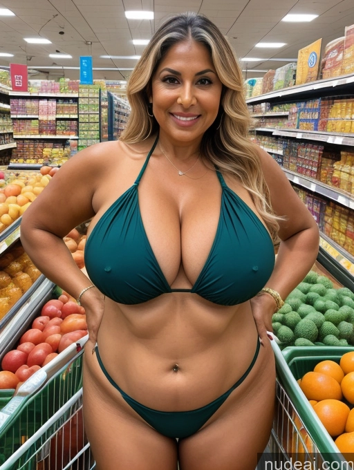 related ai porn images free for Milf One Busty Huge Boobs Thick Tanned Skin Indian Grocery Microkini Thong 80s