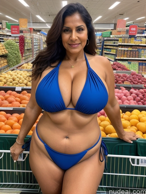 related ai porn images free for Milf One Busty Huge Boobs Thick Tanned Skin Indian Grocery Microkini Thong 80s