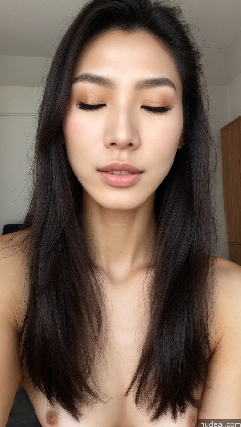 related ai porn images free for Detailed Skin Detail (beta) Long Hair Black Hair Skinny Perfect Body Beautiful Small Tits Small Ass Korean 18 Model Bedroom Sleeping Shocked Orgasm