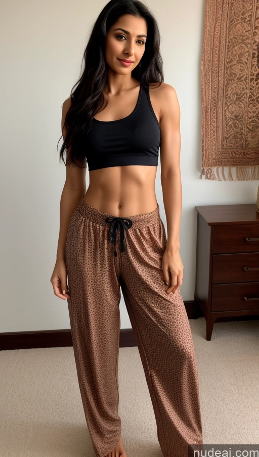 related ai porn images free for One Small Ass Perfect Body T-pose Traditional Shirt Tank Top Woman Beautiful Lipstick Abs Black Hair Long Hair Small Tits Bedroom Indian 30s Harem Pants Sexy Face Seductive