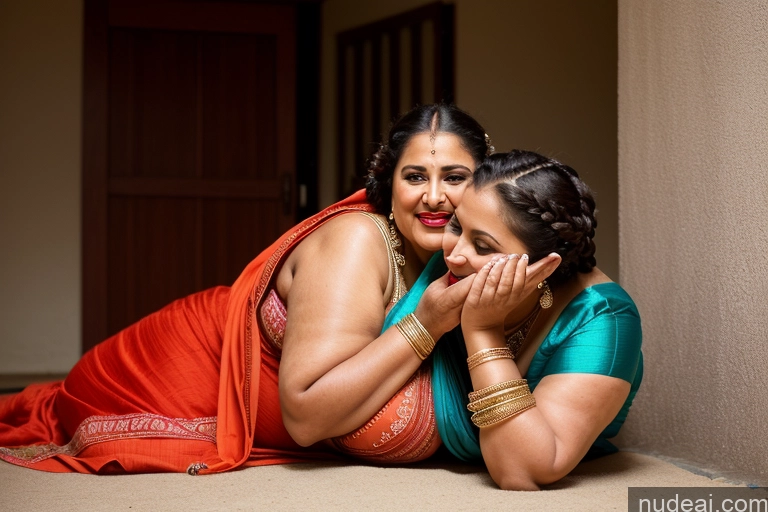 related ai porn images free for Milf Busty Beautiful Big Ass Chubby Thick Fat Big Hips 80s Laughing Braided Cleavage Lipstick Perfect Boobs Sari