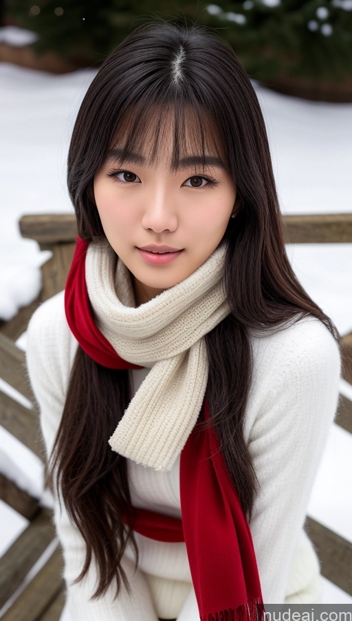 related ai porn images free for Detailed Skin Detail (beta) Long Hair Black Hair Skinny Perfect Body Beautiful Small Tits Small Ass Korean 18 Model Snow Spreading Legs Santa Scarf